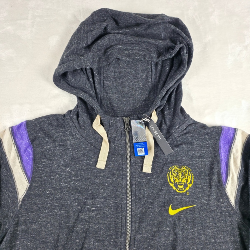 Nike Full Zip Hoodie Mens Medium Grey Korea National Soccer Team CI5900-010 NWT - Picture 1 of 8